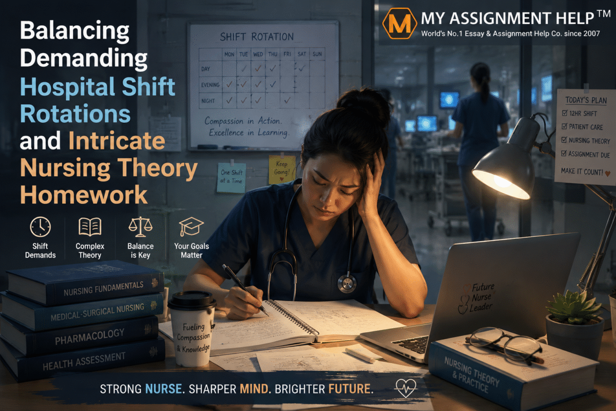 Balancing Demanding Hospital Shift Rotations and Intricate Nursing Theory Homework