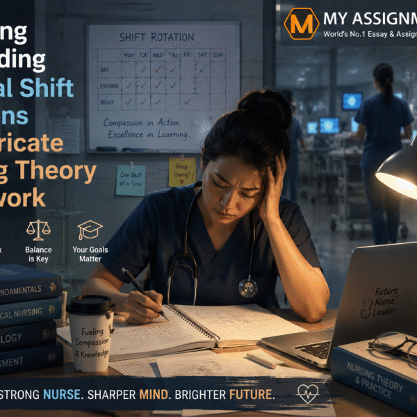 Balancing Demanding Hospital Shift Rotations and Intricate Nursing Theory Homework