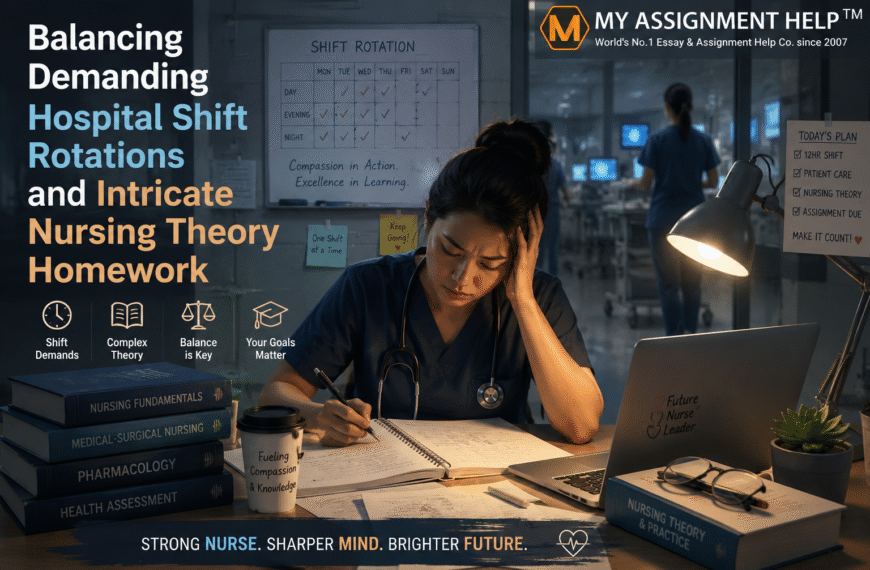 Balancing Demanding Hospital Shift Rotations and Intricate Nursing Theory Homework